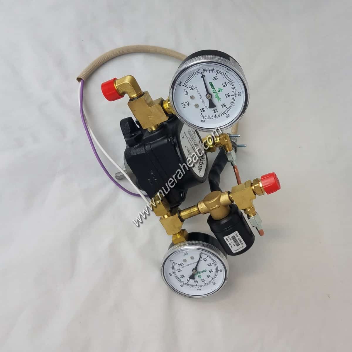 500B Pump With Fittings and Solenoid Valve