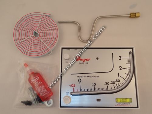 EnergyLogic Draft Gauge Assembly (Manometer)