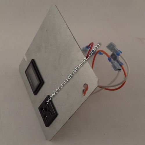 EnergyLogic - wiring box cover plate - with SQUARE plug