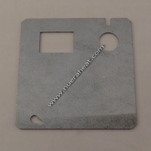 EnergyLogic - wiring box cover plate - with round plug
